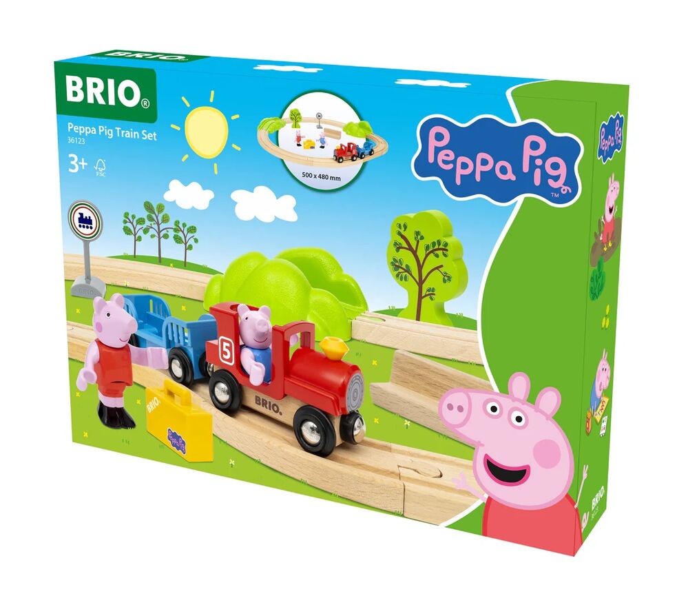 BRIO Peppa Pig - Train (18pc)