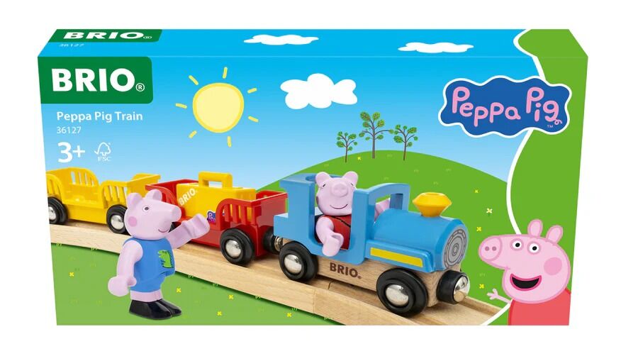 BRIO Peppa Pig - Train (5pc)