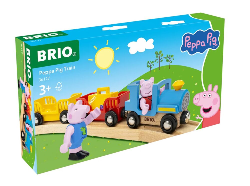 BRIO Peppa Pig - Train (5pc)