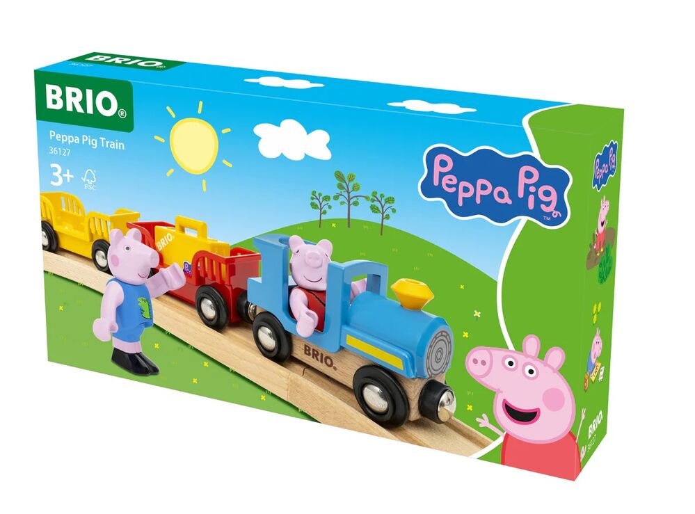 BRIO Peppa Pig - Train (5pc)