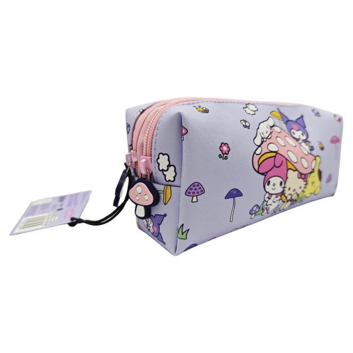 Hello Kitty and Friends Mushroom - Double Pocket Pencil Case