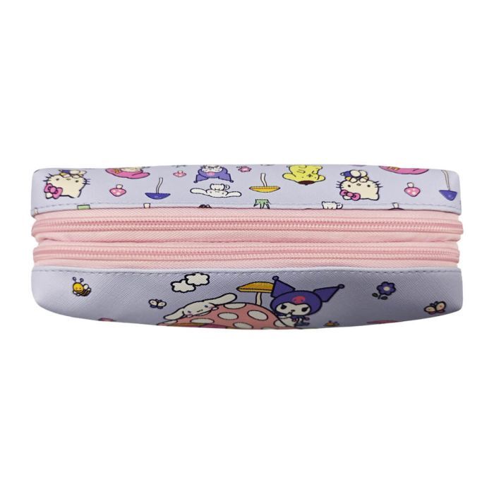 Hello Kitty and Friends Mushroom - Double Pocket Pencil Case