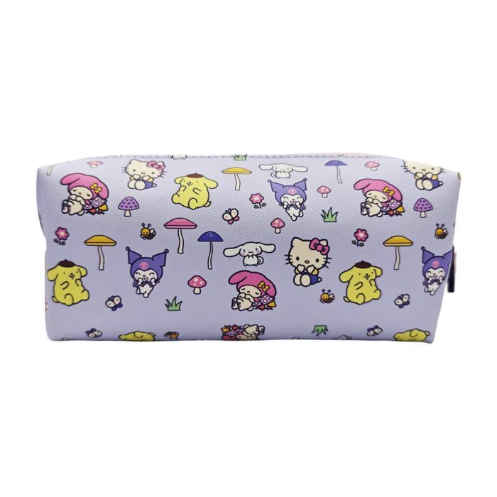 Hello Kitty and Friends Mushroom - Double Pocket Pencil Case