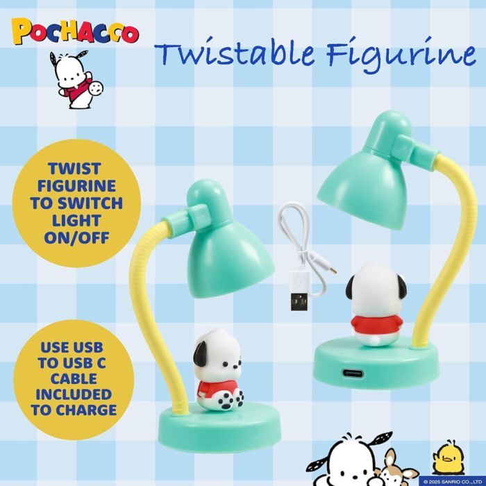 Hello Kitty and Friends Mini Lamp - Pochacco