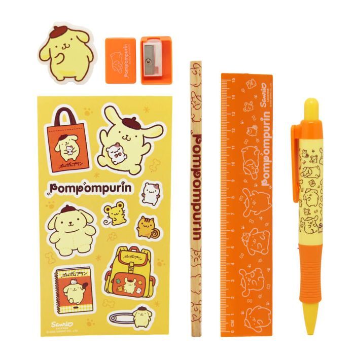 Hello Kitty and Friends Stationery Set - Pompompurin
