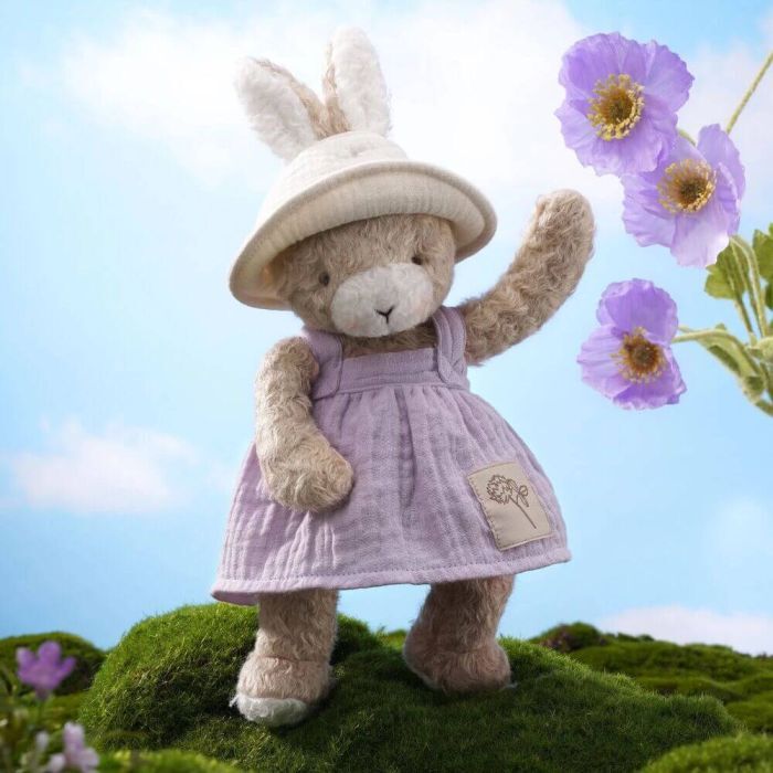Bunnies By The Bay Seedlings - Thistle Bunny 40th Anniversary Plush