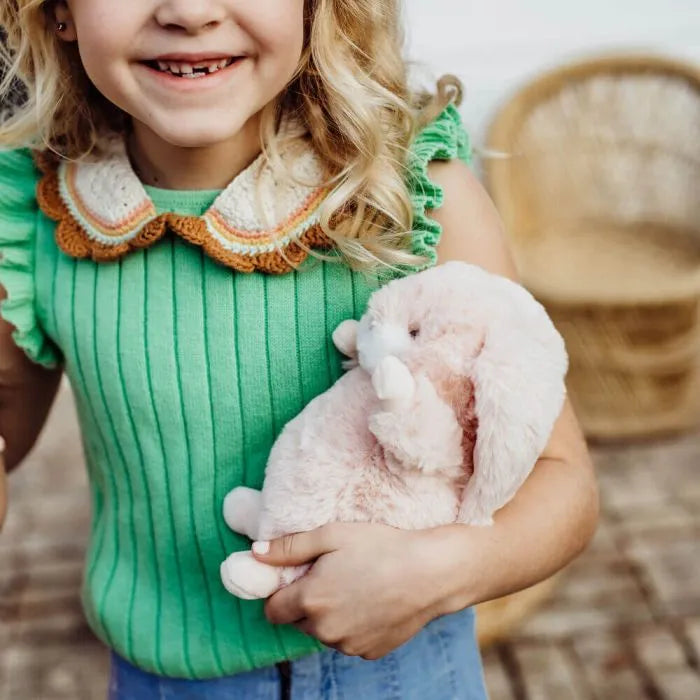 Bunnies By The Bay Bunny - Tiny Standing Nibble Pink