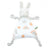Bunnies By The Bay Knotty Teether Blankie - Little Sunshine