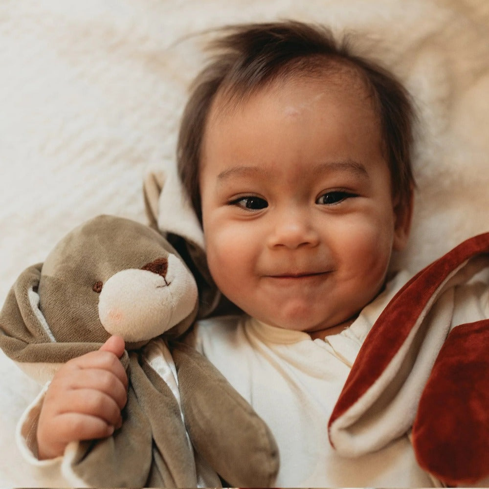 Bunnies By The Bay Buddy Blanket - Bayleaf