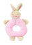 Bunnies By The Bay Ring Rattle - Pink Bunny