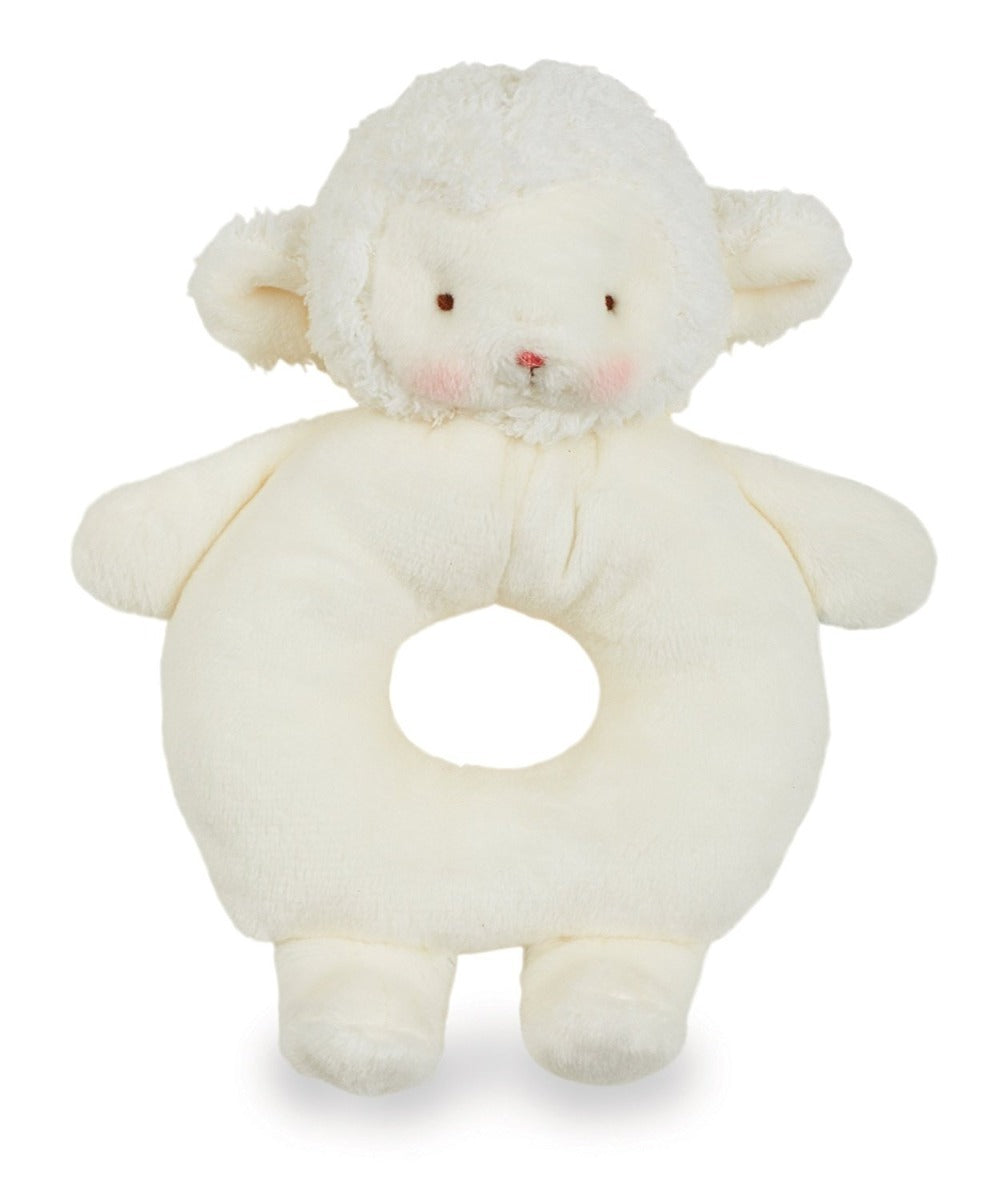 Bunnies By The Bay Ring Rattle - Kiddo Lamb