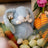 Bunnies By The Bay Bunny - Tiny Standing Nibble Maui Blue