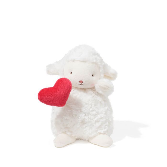 Bunnies By The Bay Wee Kiddo - The Lamb - Holding Heart