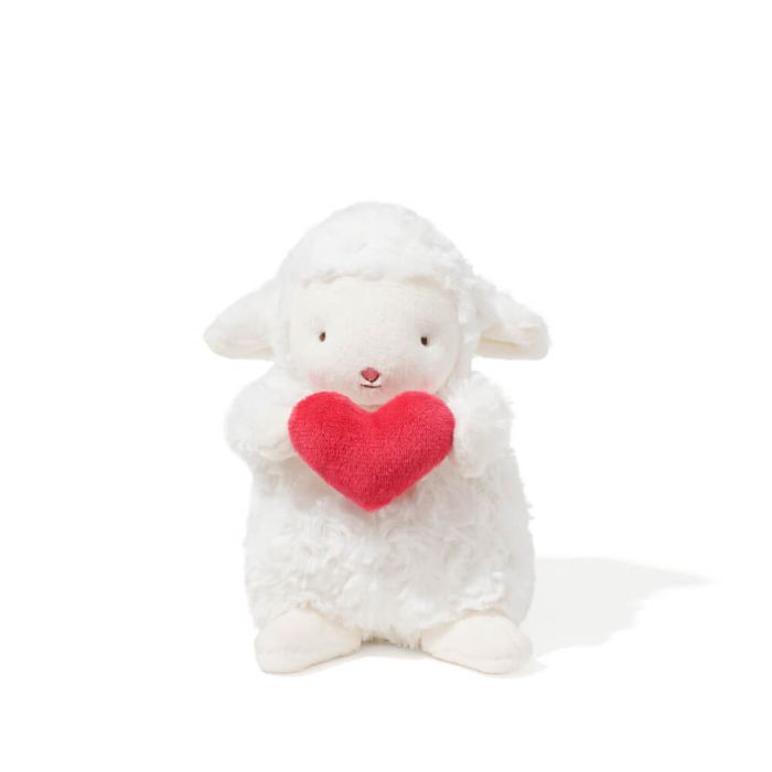 Bunnies By The Bay Wee Kiddo - The Lamb - Holding Heart