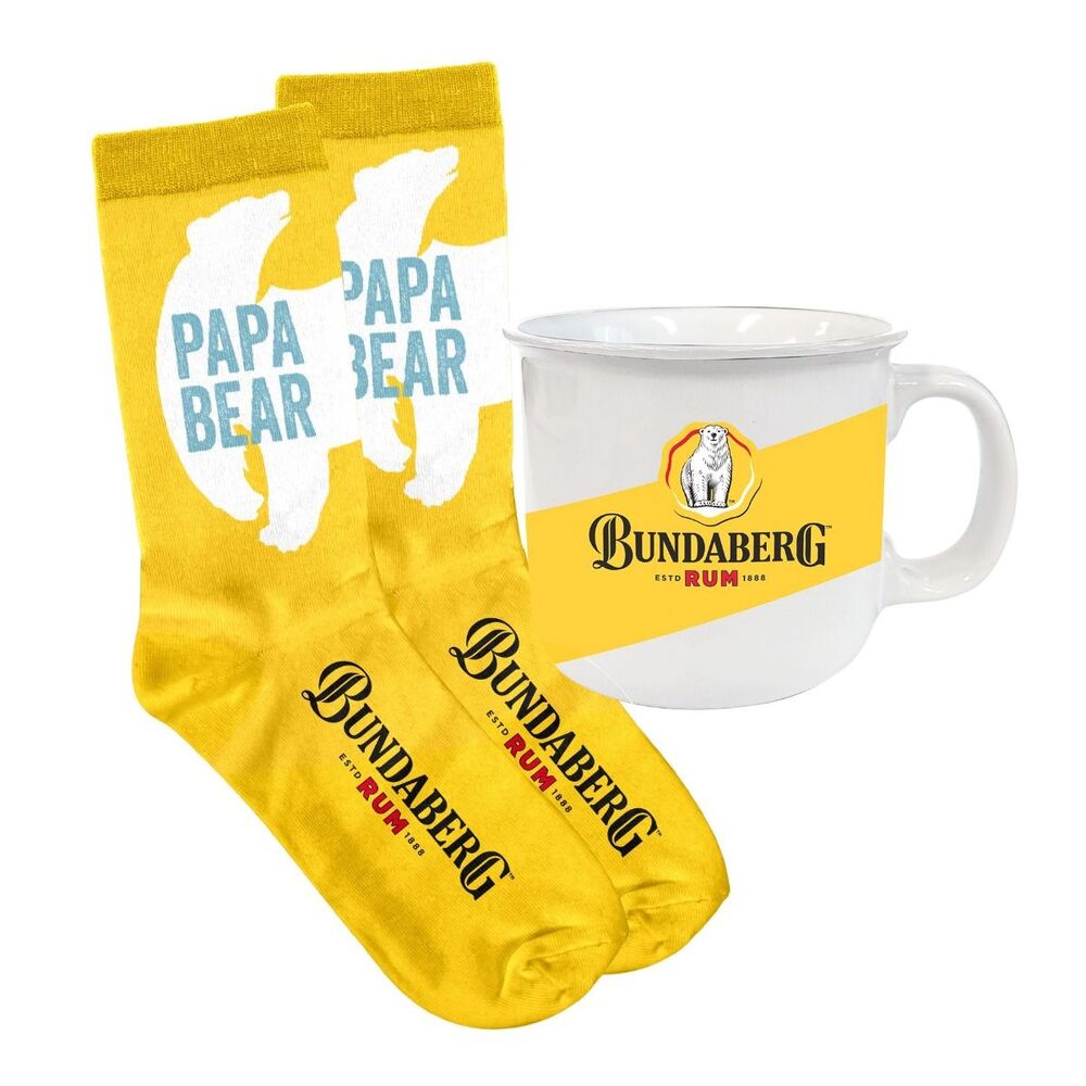 Bundaberg Rum - Camp Mug & Sock Pack