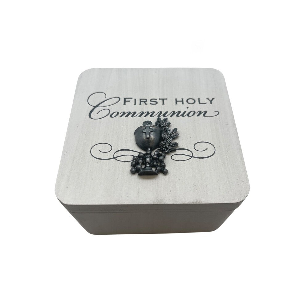 Communion White Trinket Box