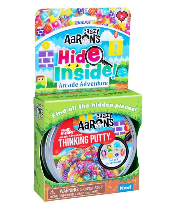 Crazy Aarons Thinking Putty - Hide Inside! Arcade Adventure