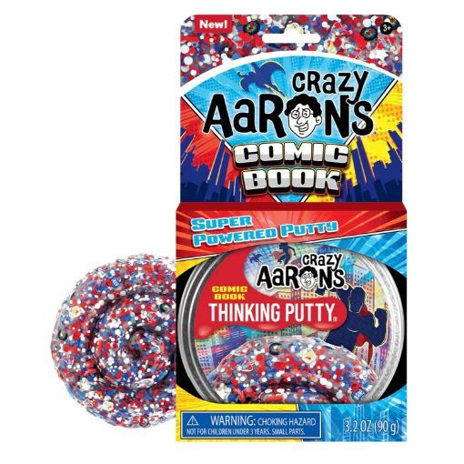 Crazy Aarons Thinking Putty - Trendsetters Comic Book