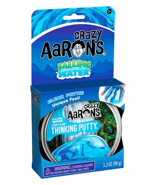 Crazy Aarons Thinking Putty - Falling Water Liquid Glass