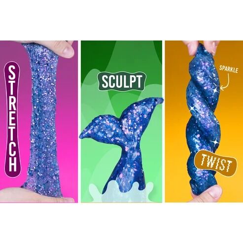 Crazy Aarons Thinking Putty - Glowbrights Mermaid Tale