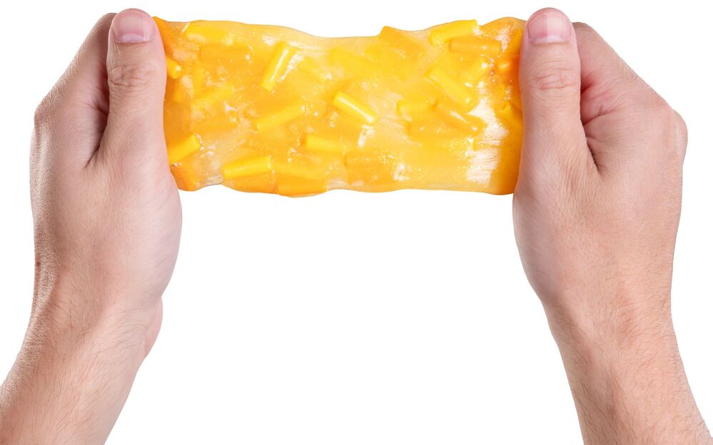 Crazy Aarons Thinking Putty - Mix It Mac & Cheese