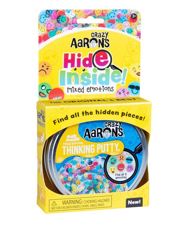 Crazy Aarons Thinking Putty - Hide Inside! Mixed Emotions