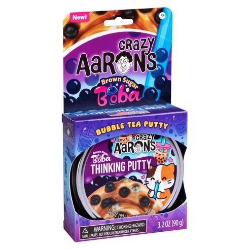 Crazy Aarons Thinking Putty - Trendsetters Brown Sugar Boba