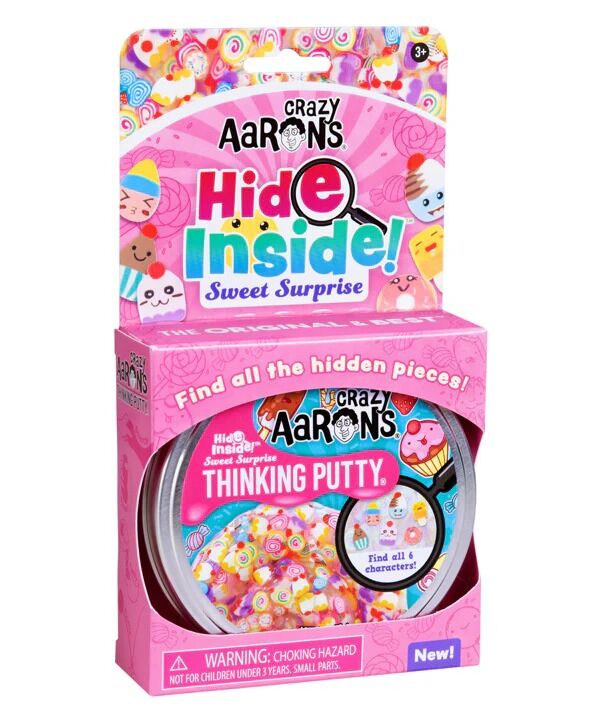 Crazy Aarons Thinking Putty - Hide Inside! Sweet Surprise