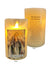 Flickering LED Wax Devotional Candle - Our Lady Of Grace Miraculous