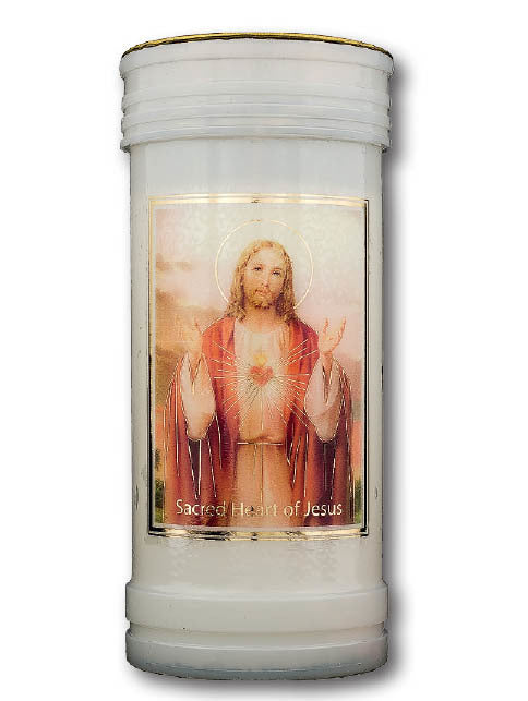 Devotional Candle - Sacred Heart Of Jesus