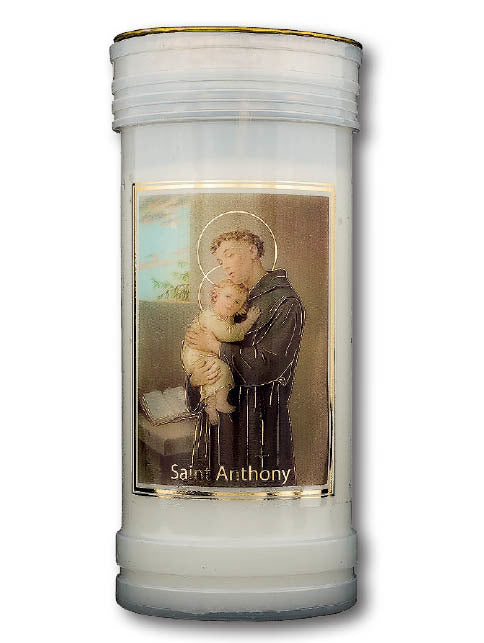 Devotional Candle - Saint Anthony