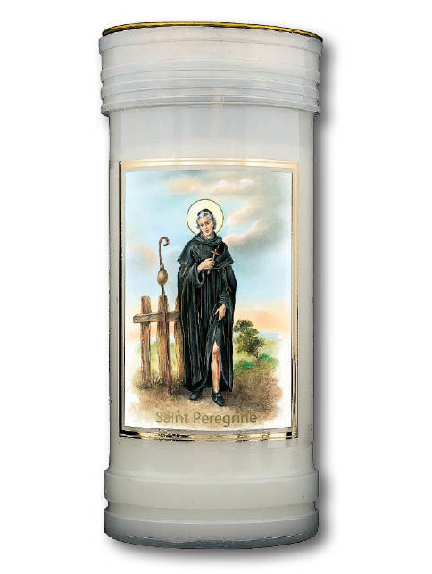 Devotional Candle - Saint Peregrine