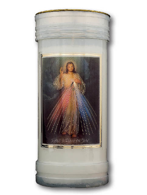 Devotional Candle - Divine Mercy