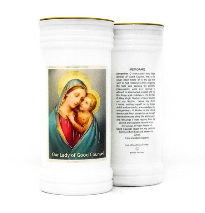 Devotional Candle - Our Lady Of Good Counsel