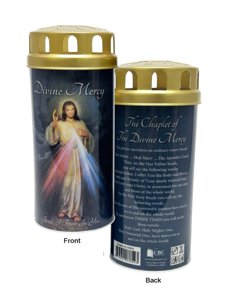 LED Devotional Candle - Divine Mercy