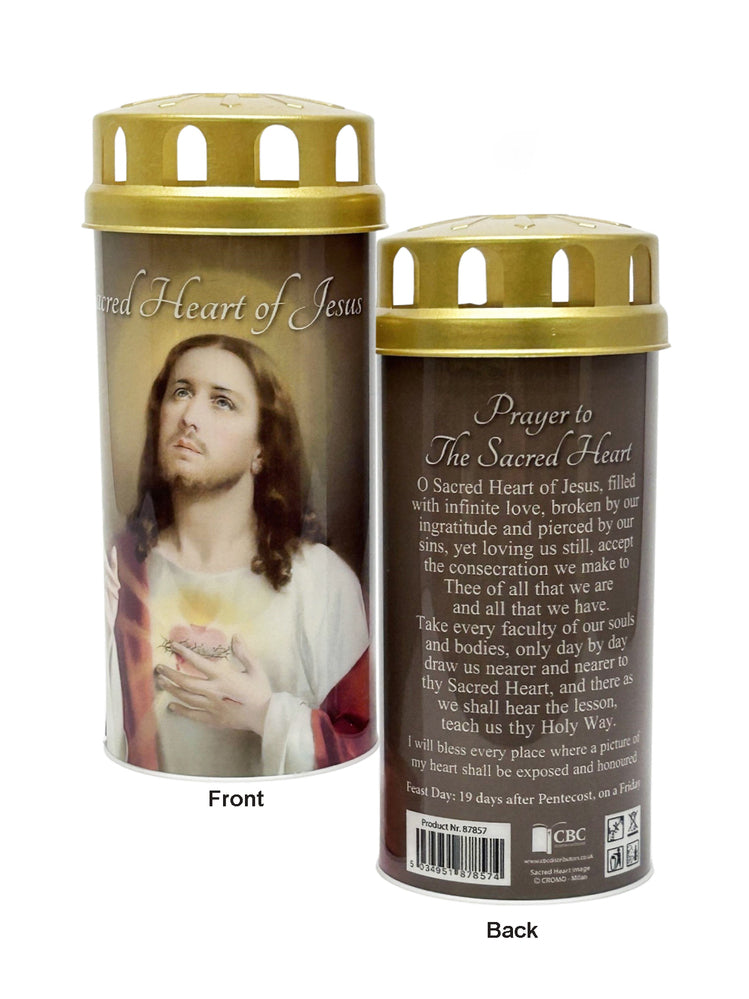 LED Devotional Candle - Sacred Heart Jesus