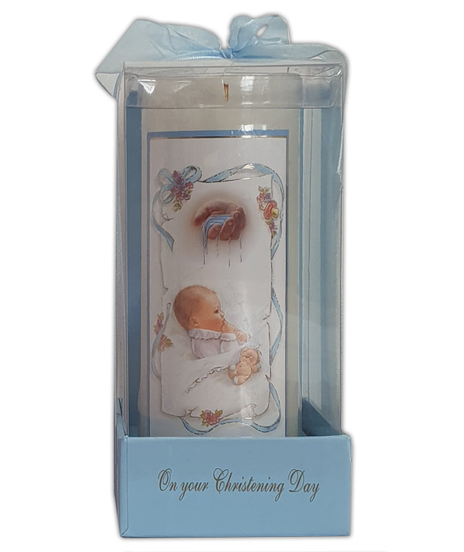 Christening Candle - Boy
