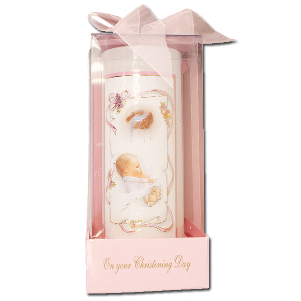 Christening Candle - Girl
