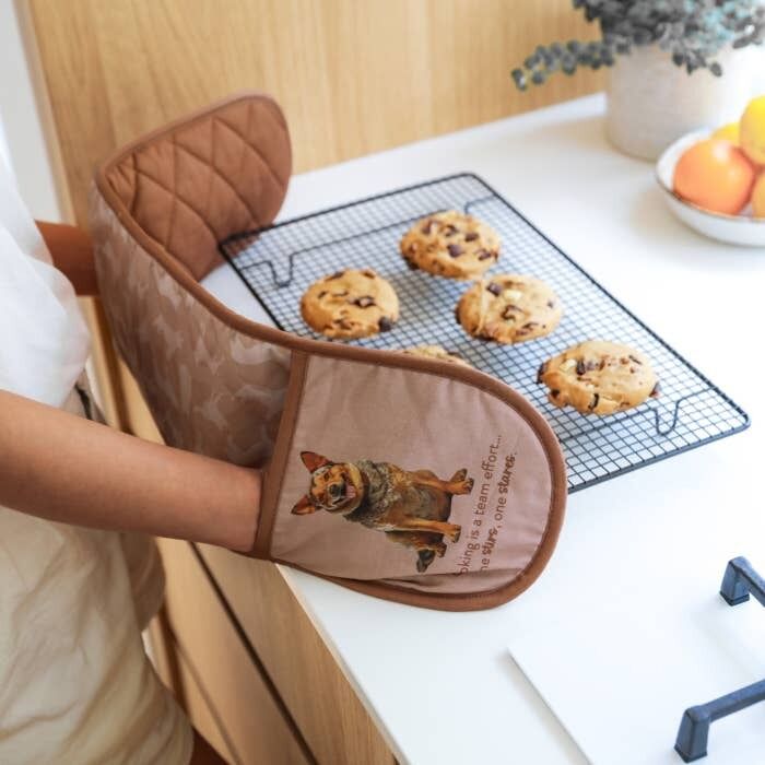 Splosh Cook's Companion - Australian Cattle Dog Double Oven Mitt