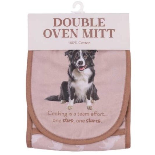 Splosh Cook's Companion - Border Collie Double Oven Mitt