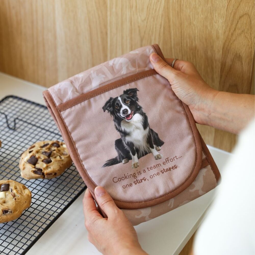 Splosh Cook's Companion - Border Collie Double Oven Mitt