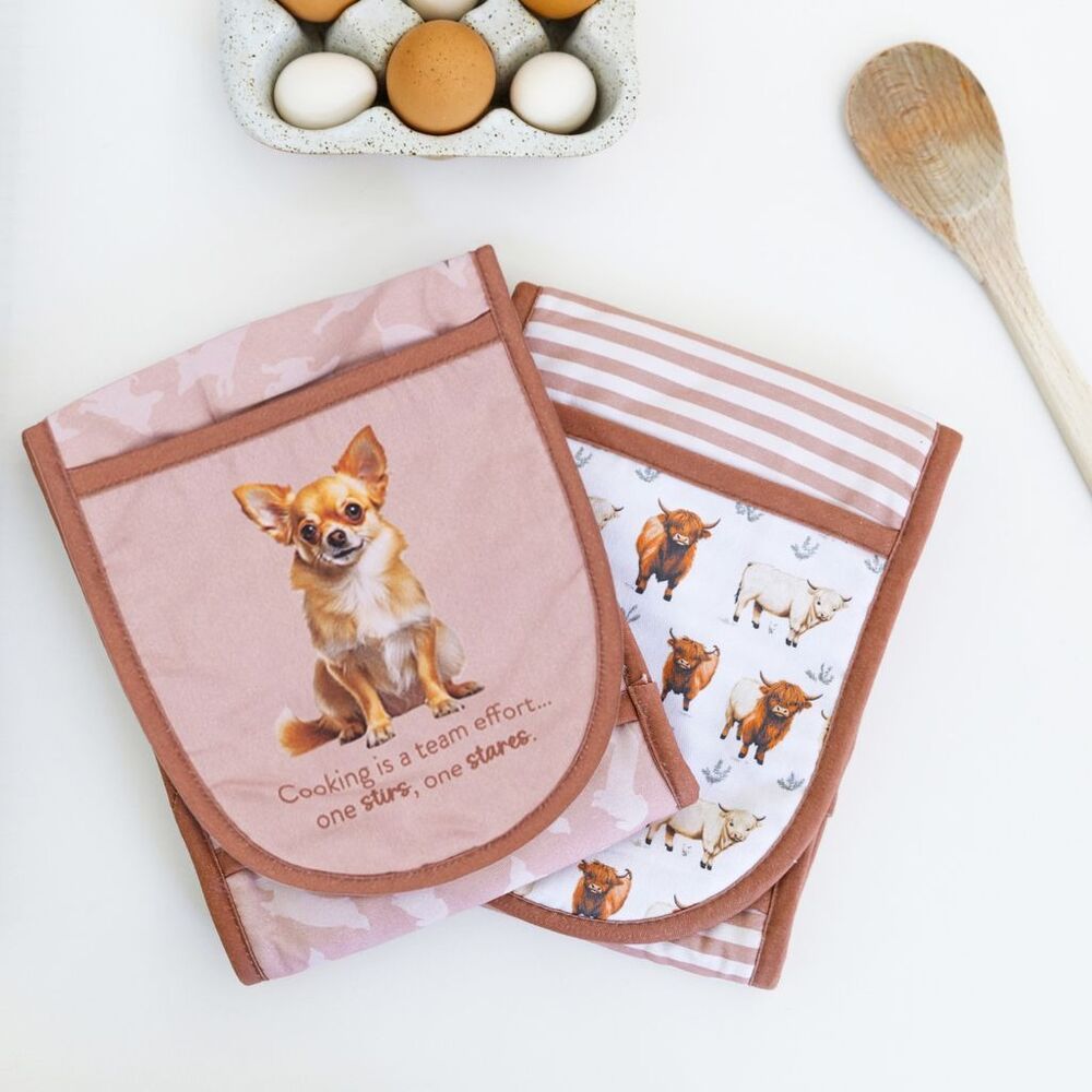 Splosh Cook's Companion - Chihuahua Double Oven Mitt
