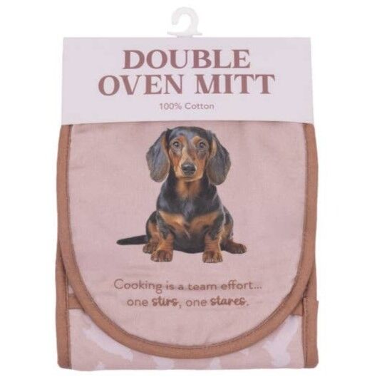 Splosh Cook's Companion - Dachshund Double Oven Mitt