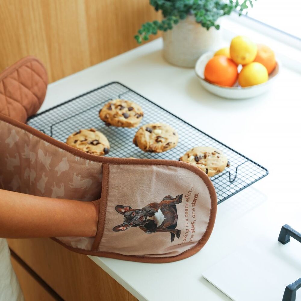 Splosh Cook's Companion - French Bulldog Double Oven Mitt