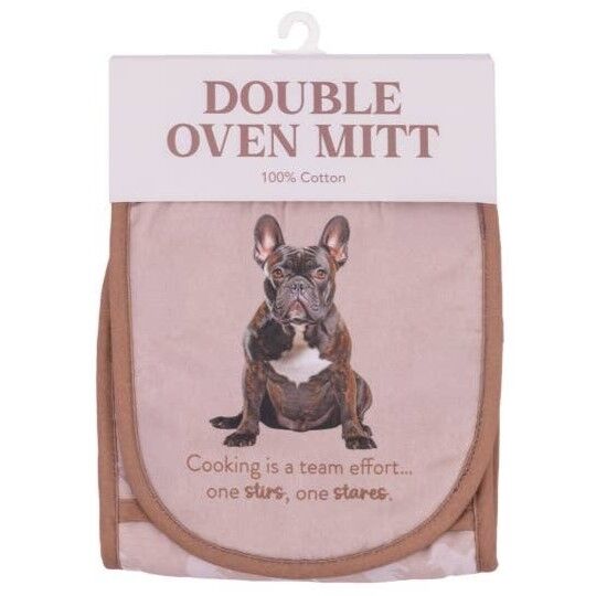 Splosh Cook's Companion - French Bulldog Double Oven Mitt