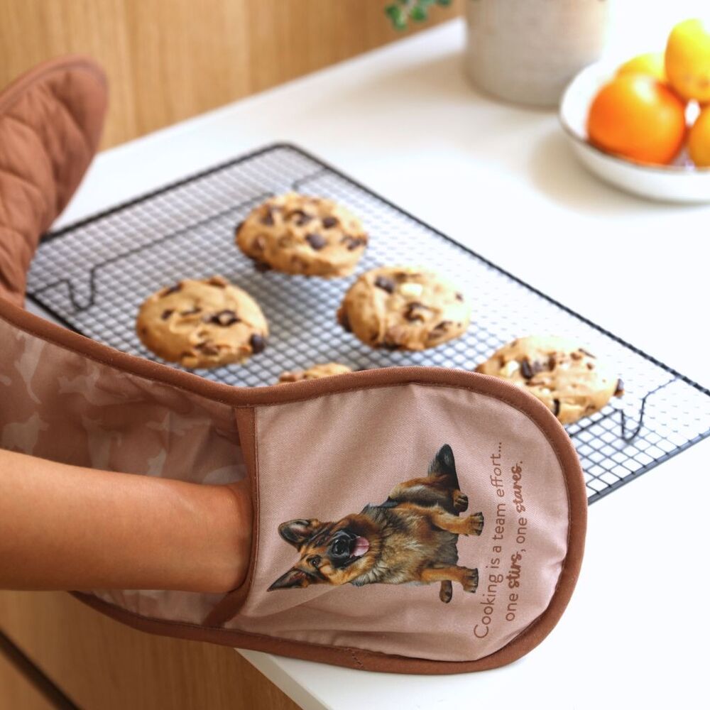 Splosh Cook's Companion - German Shepherd Double Oven Mitt