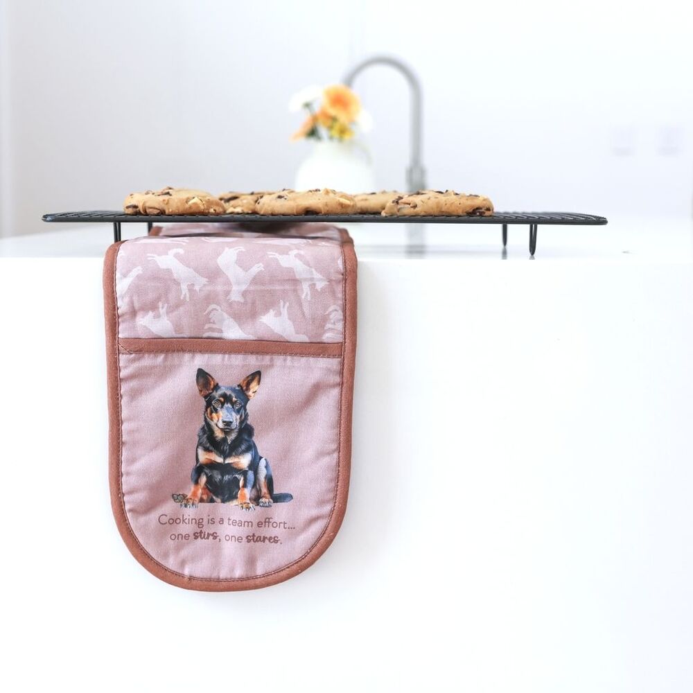Splosh Cook's Companion - Kelpie Double Oven Mitt