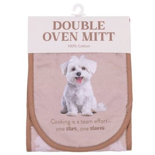 Splosh Cook's Companion - Maltese Double Oven Mitt