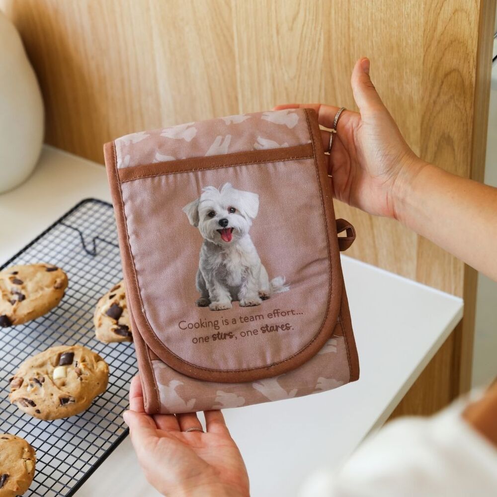 Splosh Cook's Companion - Maltese Double Oven Mitt