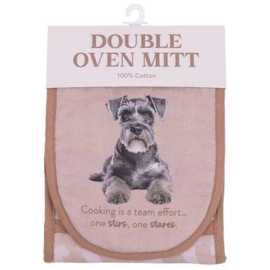 Splosh Cook's Companion - Schnauzer Double Oven Mitt